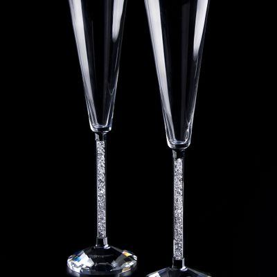Verres - Champagne flute Crystal Diamonds - PAUL NAGEL
