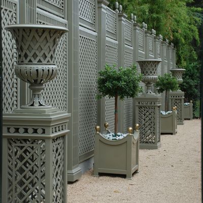 Design objects - Collection of decorative trellises, bins and indoor and outdoor furniture - TRICOTEL - ACCENTS OF FRANCE