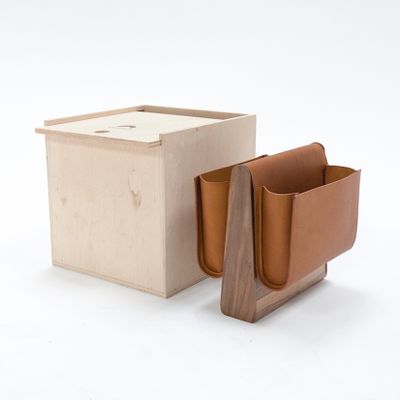 Bibliothèques - Saddle Magazine Rack - WILD AND WOOD