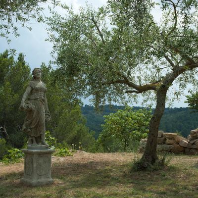 Sculptures, statuettes and miniatures - Full set of 4 seasons Statues - TERRES D'ALBINE