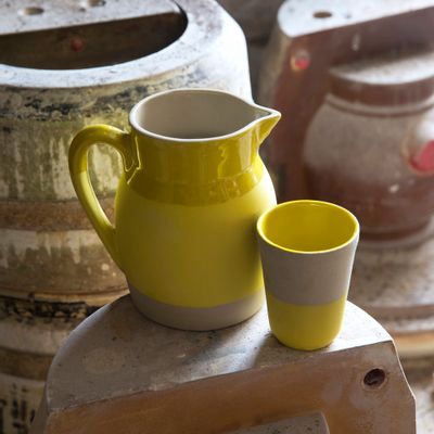 Tea and coffee accessories - stoneware tumbler - MANUFACTURE DE DIGOIN 1875