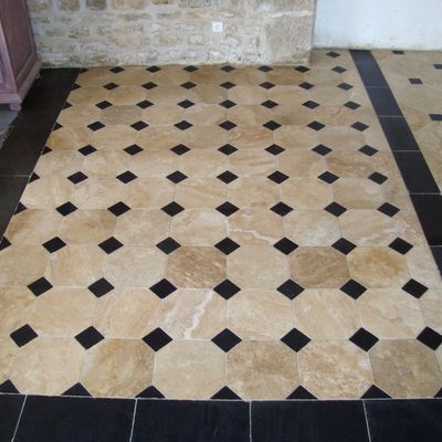 Indoor floor coverings - Dallages en pierre naturelle - HARMONIE DU LOGIS