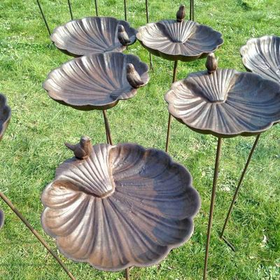 Accessoires de déco extérieure - Bain d'oiseaux à planter - LA GRANDE PRAIRIE