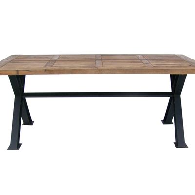 Tables Salle à Manger - Table de repas Industrielle - JP2B DECORATION