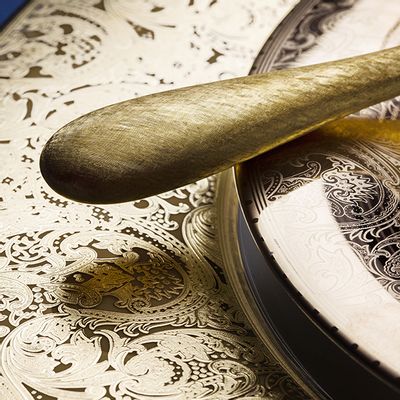 Formal plates - Royal Paisley and Fine Paisley Gold   - STEFANO RICCI