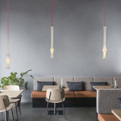 Outdoor hanging lights - Slim White 1, 2 et 3 - TUNG DESIGN - VICKY WEILER