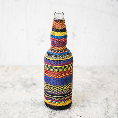 Decorative objects - Woven glass flasks - ALL'ORIGINE