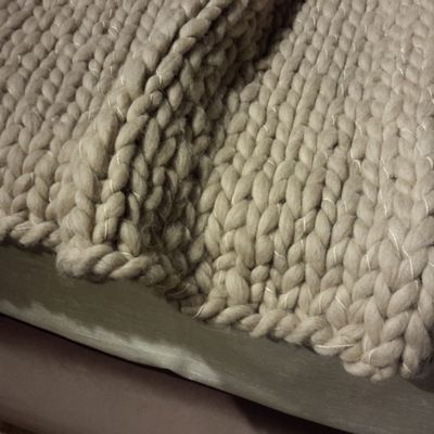 Throw blankets - Blankets ORGANIC GROSSO - HANDMADE TEXTILE BY ALIKA HOME