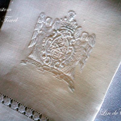 Bed linens - GUEST TOWELS  - LINHO DO CASTELO - LIN DE CHATEAU