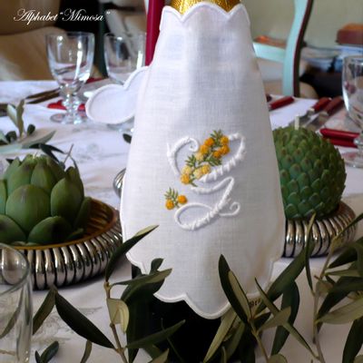 Homewear - WINE STRAP - LINHO DO CASTELO - LIN DE CHATEAU