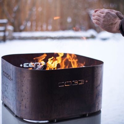 Outdoor fireplaces - OPUS IGNIS Fire Bowl Barbeque with grill - CO33 EXKLUSIVE BETONMÖBEL