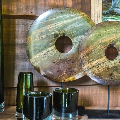 Objets design - Stone Bi-Disques - THE SILK ROAD COLLECTION