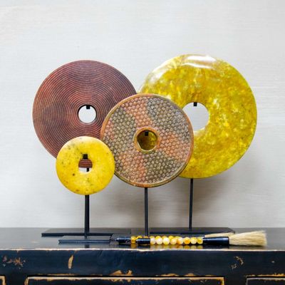 Design objects - Stone Bi-Discs - THE SILK ROAD COLLECTION