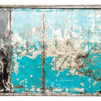 Assiettes de réception - Plateau upcycling en barils de pétroles recyclés - MOOGOO CREATIVE AFRICA