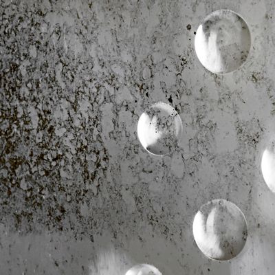 Aménagements pour bureau - Miroir oval avec pois - CASARIALTO MILANO