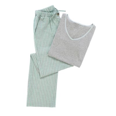 Homewear bien-être - Ensemble de vêtements d'intérieur haut et pantalon Florence  - L'APPARTEMENT