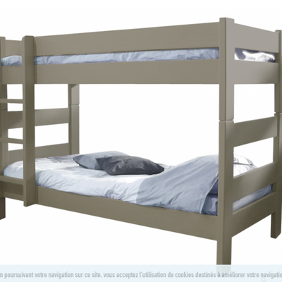 Children's bedrooms - DOMINIQUE 149 BUNK BED, SEPARABLE AND INSEPARABLE - MATHY BY BOLS