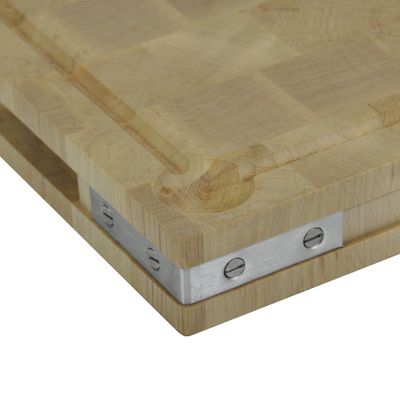 Kitchens furniture - Hornbeam end grain wood chopping board - CHABRET