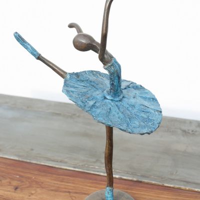 Sculptures, statuettes et miniatures - Sculpture en Bronze "danseuse ballerine" - MOOGOO CREATIVE AFRICA