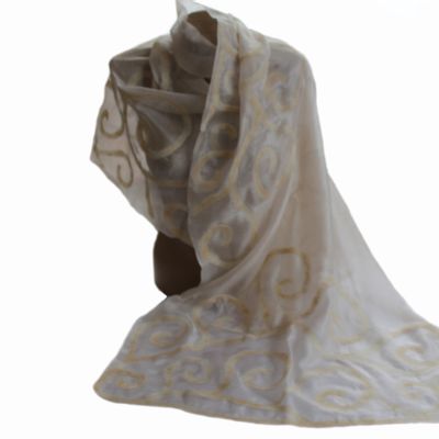 Foulards et écharpes - Écharpes en feutre et en soie - SILK ROAD BAZAAR