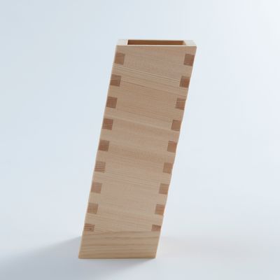 Objets design - Leaning Hinoki Sake set - OHASHI