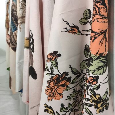 Spa - Printed bath towel - Floral ornementation - OLDREGIME