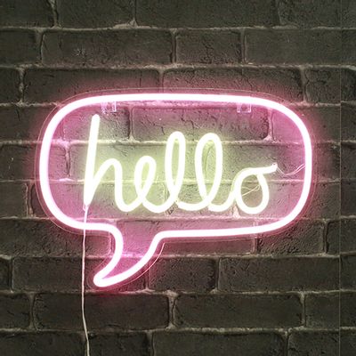 Design objects - Hello LED Neon Lamp 43 cm - SKYLANTERN