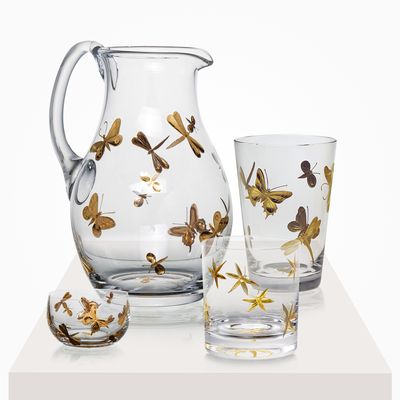 Art glass - FLY FUSION GILDED Collection - ARTEL