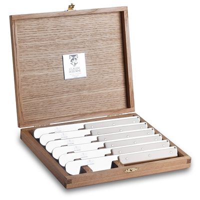 Cadeaux - Couteaux de table Beaumarly - Claude Dozorme - Coffret de 6 couteaux - LAGUIOLE CLAUDE DOZORME