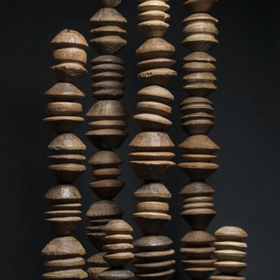 Sculptures, statuettes and miniatures - Accumulation Poulies de puit Touareg, Niger - KANEM