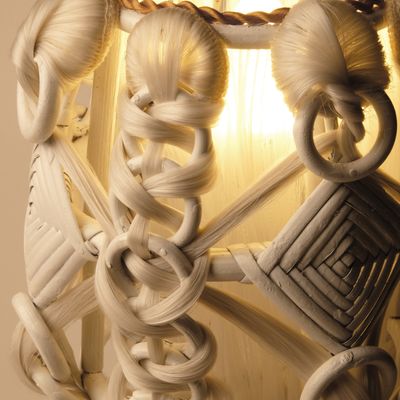 Lampes à poser - LAMPE MOON - MICKI CHOMICKI HAIR BRUT