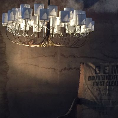 Hanging lights - Chandelier Blanc - VOX POPULI COMPAGNIE