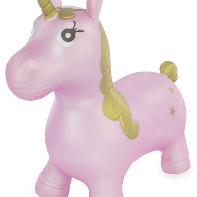 Jeux enfants - SKIPPY : LICORNE ROSE - ULYSSE COULEURS D'ENFANCE