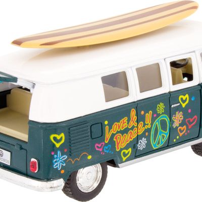Jouets enfants - MINIATURE : VW COMBI DECO - ULYSSE COULEURS D'ENFANCE