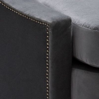 Sofas for hospitalities & contracts - Eduarda Sofa in Cotton Velvet - DUISTT