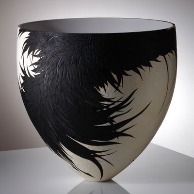 Pièces uniques - Corvus Nero Collection - Raven - SALLY BURNETT DESIGNS IN WOOD