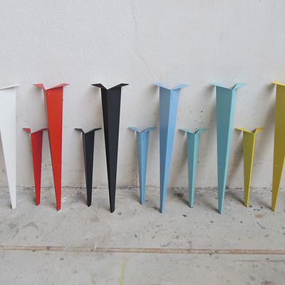 Tables Salle à Manger - Pied PAPILLON - Pied de table - BLEU CARMIN DESIGN