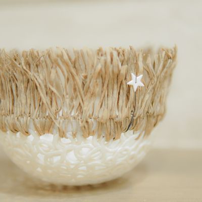Ceramic - Decoration object - Wood with the stars - LOUPMANA BY LOVO MURIEL