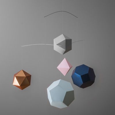 Objets déco enfant - SOLIDES - PORIGAMI