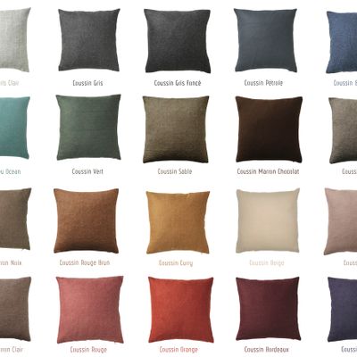 Fabric cushions - Coussin Essential - 100% Baby Alpaga - INATA