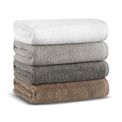 Other bath linens - Slim Ribbed Towel - L'APPARTEMENT