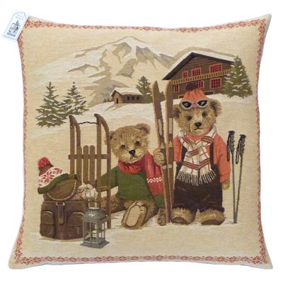 Fabric cushions - Tapestry - ROLANDE DU DREUILH CREATIONS