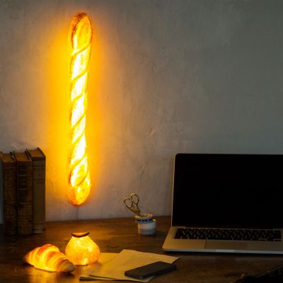 Objets déco enfant - PAMPSHADE -baguette bread lamp- - PAMPSHADE BY YUKIKO MORITA