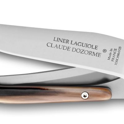 Barbecues - Couteau de poche Liner Laguiole - Claude Dozorme - Olivier ou Carbone - LAGUIOLE CLAUDE DOZORME