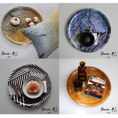 Tea and coffee accessories - Trays - ALEXANDRE M-S