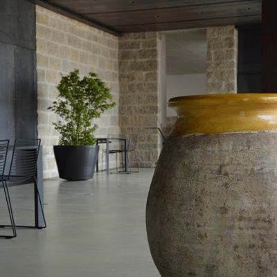 Outdoor decorative accessories - Jarres Goutte (drop) Patine Prestige - TERRES D'ALBINE