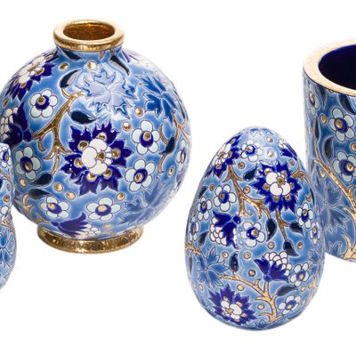 Vases - “Heritage” collection - MANUFACTURE DES EMAUX DE LONGWY 1798