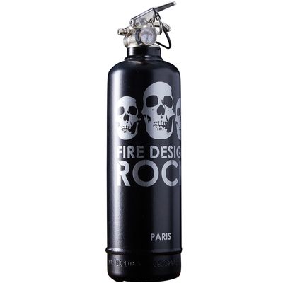 Customizable objects - Designer fire extinguisher Rock black - FIRE DESIGN