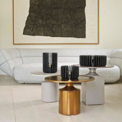 Objets design - Vase pour fleur en marbre ORION PHOTOPHORE - OOUMM