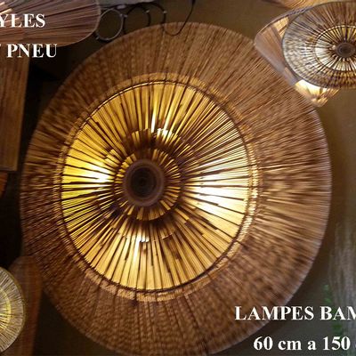 Hanging lights - BAMBOU LAMP COLLECTION - DCAA